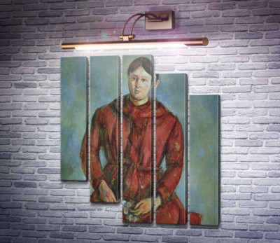 Мадам Сезанн в красном
