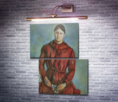 Мадам Сезанн в червоному