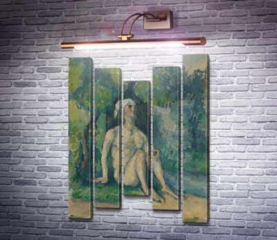 Купальник на березі річки