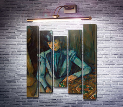 Дама в блакитному
