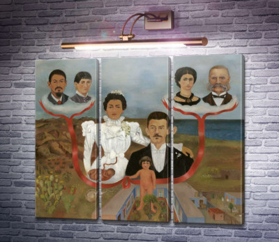 Мої бабуся з дідусем, батьки і я