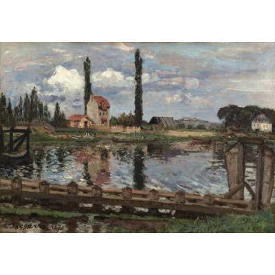 Берег Сены в Пор-Марли