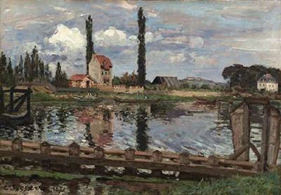 Берег Сены в Пор-Марли