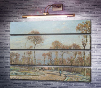 Дорога в Версаль, Лувесьєн, ранковий мороз