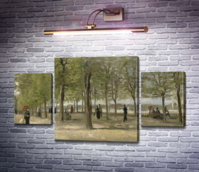 Вуличка у Люксембурзького саду (Lane at the Garden of Luxemburg), 1886
