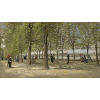 Улочка у Люксембургского сада (Lane at the Garden of Luxemburg), 1886