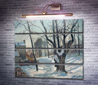 Зимний пейзаж в Лувесьене