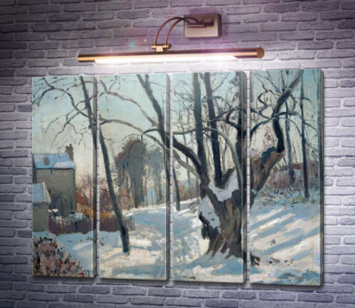 Зимний пейзаж в Лувесьене
