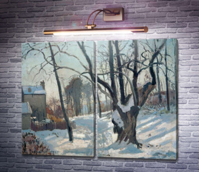 Зимний пейзаж в Лувесьене
