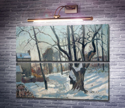 Зимовий пейзаж в Лувесьене