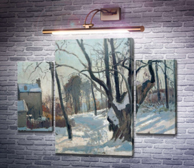 Зимний пейзаж в Лувесьене