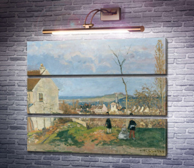 Лувесьен на фоне Мон-Валерьен
