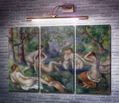 Купальщицы в лесу