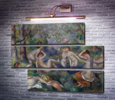 Купальщицы в лесу