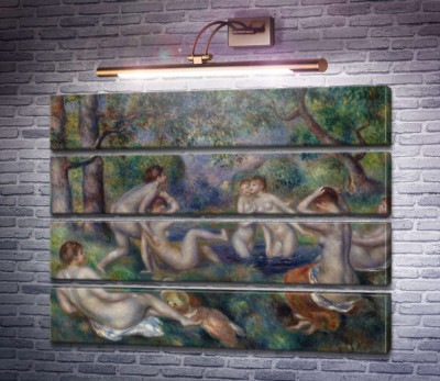 Купальщицы в лесу