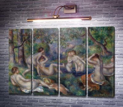 Купальщицы в лесу