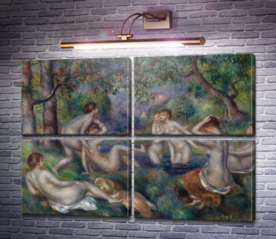 Купальщицы в лесу
