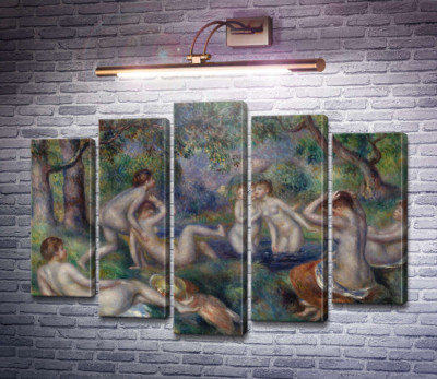 Купальщицы в лесу