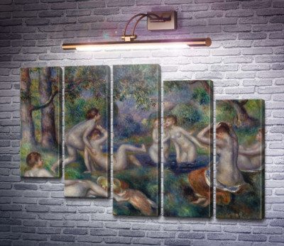 Купальщицы в лесу