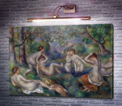 Купальщицы в лесу