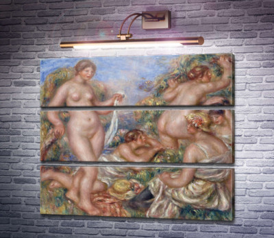 Композиция с пятью купальщицами