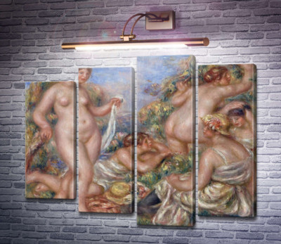 Композиция с пятью купальщицами