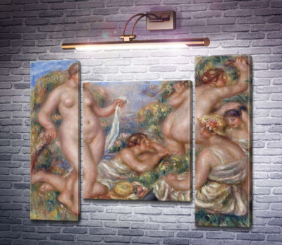 Композиция с пятью купальщицами