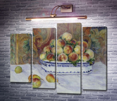 Натюрморт з персиками і грушами