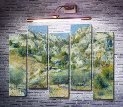 Скелясті гори в Естаку