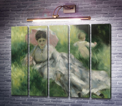 Женщина с зонтиком