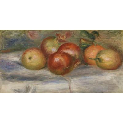 Яблоки, апельсины и лимон