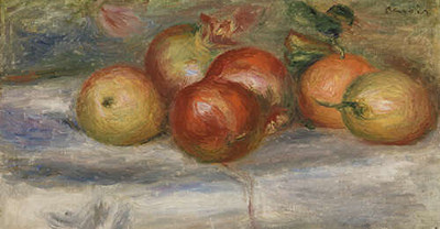 Яблоки, апельсины и лимон