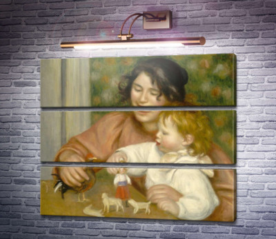 Ребенок с игрушками (Габриэль и Жан Ренуар)