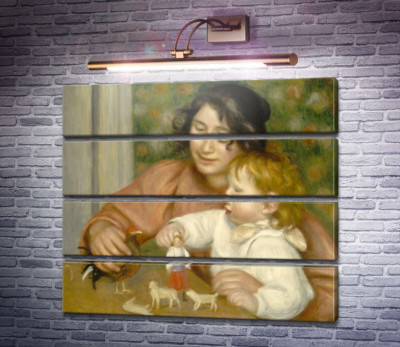 Ребенок с игрушками (Габриэль и Жан Ренуар)