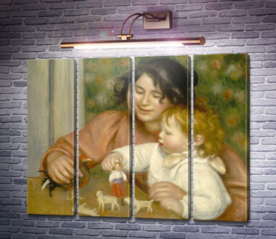 Ребенок с игрушками (Габриэль и Жан Ренуар)