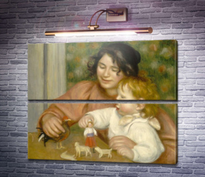 Ребенок с игрушками (Габриэль и Жан Ренуар)