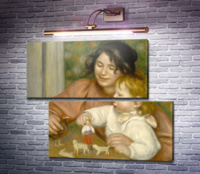 Ребенок с игрушками (Габриэль и Жан Ренуар)