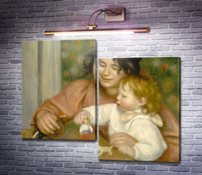 Ребенок с игрушками (Габриэль и Жан Ренуар)
