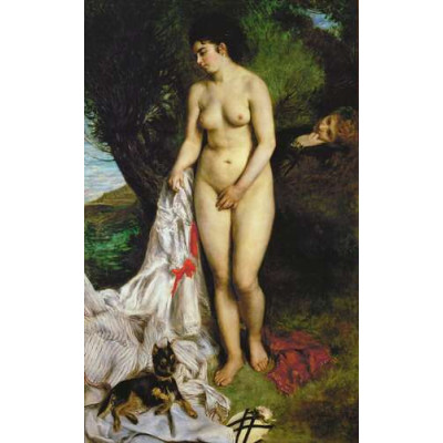 Купальщица с гриффоном (Лиза на берегу Сены)