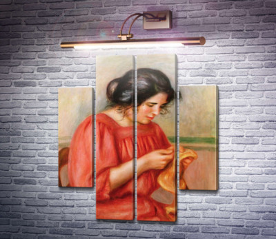 Габриэль за шитьем