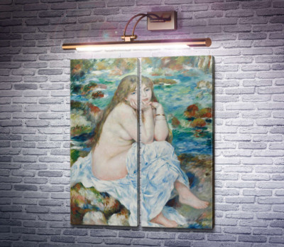 Сидящая купальщица