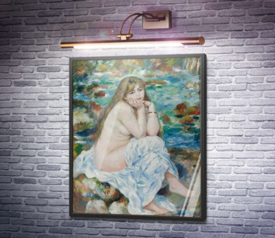 Сидящая купальщица