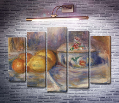 Фрукты и бонбоньерка
