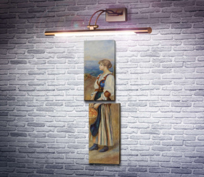 Дівчина з кошиком апельсинів