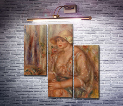 Женщина в муслиновом платье