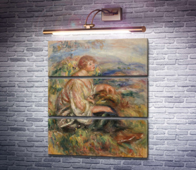 Женщина в блузке и черной юбке