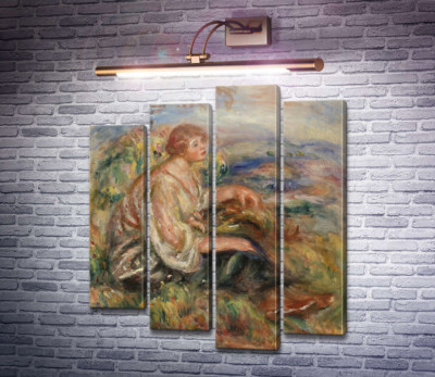 Женщина в блузке и черной юбке