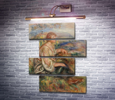 Женщина в блузке и черной юбке