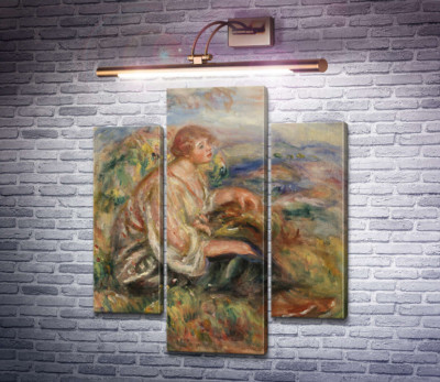 Женщина в блузке и черной юбке
