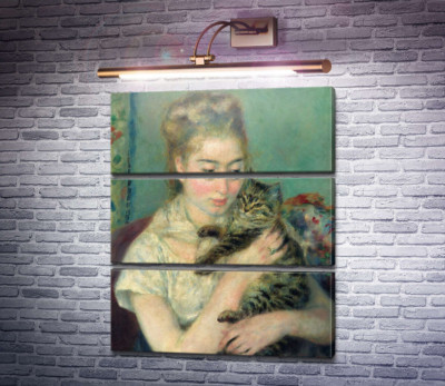 Жінка з котом